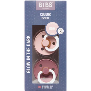 BIBS Colour Blush/Woodchuck Nat Size 2 2 stk produktbillede