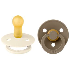 BIBS Colour Latex Size 2 Dark Oak/Ivory 2-pack produkt bild