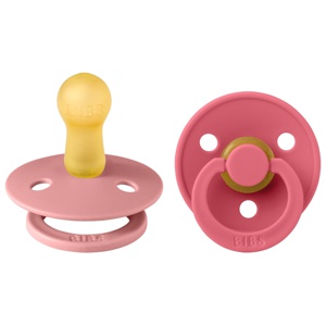 BIBS Colour Latex Size 2 Dusty Pink/Coral 2-pack produkt bild