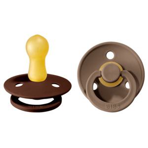 BIBS Colour Latex Size 2 Mocha/Dark Oak 2-pack produkt bild