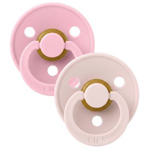 BIBS Colour Latex Size 2 Petal/Baby Pink 2-pack produkt bild