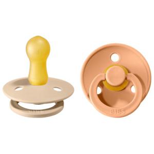 BIBS Colour Latex Size 2 Vanilla/Peach 2-pack produkt bild