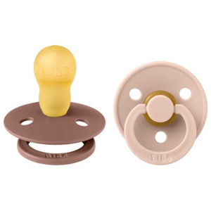 BIBS Colour Nappar Blush/Woodchuck Strl. 3 (+18 månader) 2-pack produkt bild