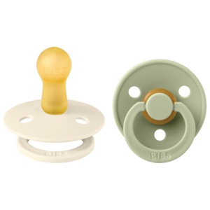 BIBS Colour Latex 6+ mdr 2-pak   Ivory/Sage produktbilde