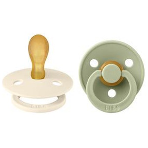 BIBS Colour Latex Symetrisk Ivory/Sage - Str. 2 produktbillede