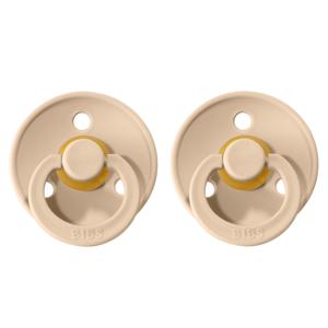 BIBS Colour 2-pack Latex Size 2 Vanilla/Vanilla produkt bild