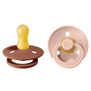 BIBS Colour Nappar Woodchuck/Blush Pink Strl. 1 (0-6 månader) 2-pack produkt bild