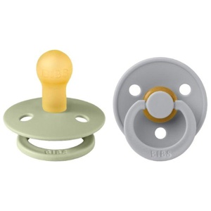 BIBS Colour Sage/Cloud Strl 1 (0-6 månader) 2-pack produkt bild