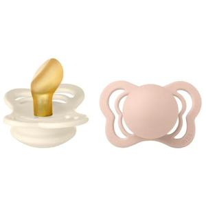 BIBS Couture 2-pack Latex Size 1 Ivory/Blush produkt bild