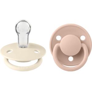 BIBS De Lux Silicone One Size Ivory/Blush 2-pack produkt bild