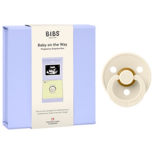 BIBS Gift Set Baby on the Way Latex Size 1 Ivory - 1 stk. produktbillede