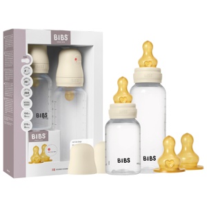 BIBS Grow and Flow Sutteflaske Sæt Latex Ivory 150 ml/270 ml produktbillede