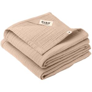 BIBS Muslin Cloth 70x70 cm Blush 2-pack produkt bild
