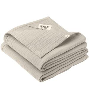 BIBS Muslin Cloth Sand 70x70 cm 2-pack produkt bild