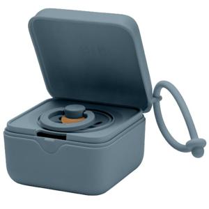 BIBS Pacifier Box Petrol produkt bild