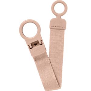 BIBS Pacifier Clip Loop Blush produkt bild