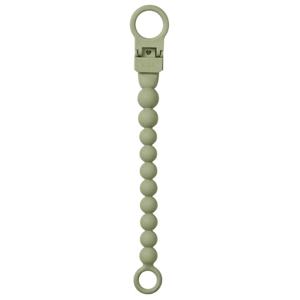BIBS Pacifier Clip Loop Sage Onesize produkt bild