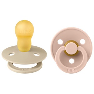 BIBS napp Colour 2-pack 18+ mån vanilla/blush produkt bild