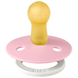 BIBS Pacifier Colour Latex Baby Pink Glow Size 2 produkt bild