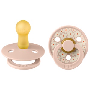 BIBS Pacifier Colour Latex Studio Collection Jasmine Blush Mix Si produktbillede