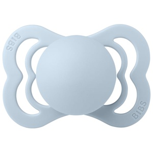 BIBS Supreme Silicone Size 1 Baby Blue produkt bild