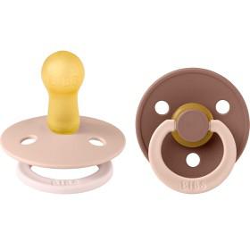 BIBS Studio Colour Fusion Latex Size 2 Blush Woodchuck Mix 2-pack produkt bild
