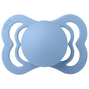 BIBS Pacifier Supreme Silicone 0+ månader Size 1 Sky Blue produkt bild