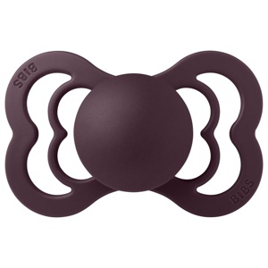 BIBS Supreme Silicone Size 2 Plum produkt bild