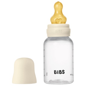 BIBS Tåteflaske Latex, Ivory, 150 ml produktbilde