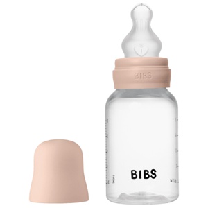 BIBS Tåteflaske Silicone, Blush, 150 ml produktbilde