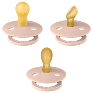 BIBS Try-It Colour 3 Pack Size 1 Blush produktbilde