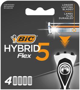 BIC Hybrid 5 Flex Rakblad 4-pack produkt bild