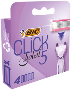 BIC Soleil Click 5 Refill 4 stk produktbilde