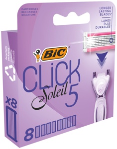 BIC Soleil Click 5 Refill 8 stk produktbilde