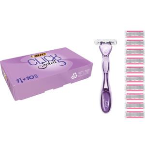 BIC System rakapparat för kvinnor Clic Soleil 5 (1+ 10 refiller) 1op. produkt bild