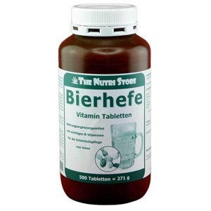 BIERHEFE 500 mg Vitamin Tabletten Produktbild