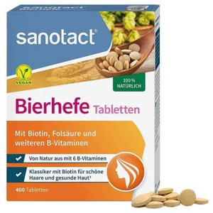 SANOTACT Bierhefe Tabletten Produktbild