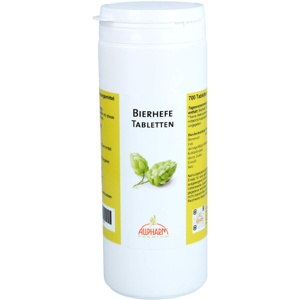 Bierhefe Tabletten von ALLPHARM, 250 g Tabletten Produktbild