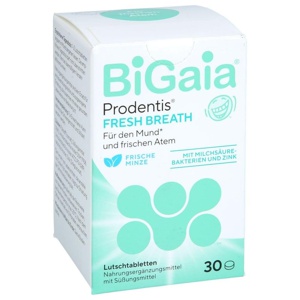 Bigaia Prodentis fresh Breath Lutschtabletten, 30 St Lutschtabletten Produktbild