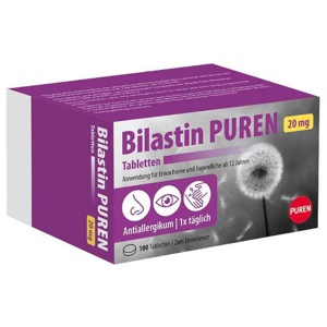 BILASTIN PUREN 20 mg Tabletten Produktbild