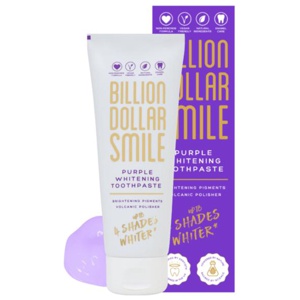 Billion Dollar Smile Purple Whitening Toothpaste 75 ml produkt bild