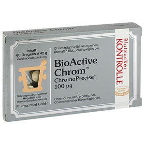 Bioactive Chrom Chromoprecise 100 µg Dragees, 60 St Dragees Produktbild