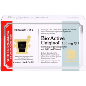 BIO ACTIVE Uniqinol 100 mg QH Pharma Nord Kapseln Produktbild