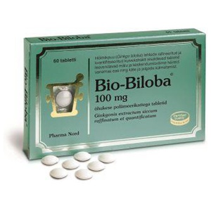 Bio-biloba tbl 100mg n60 toote pilt