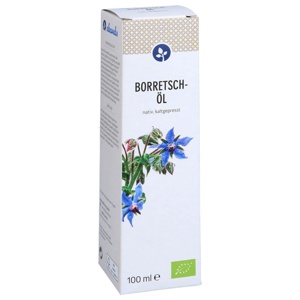 Bio Borretschöl, 100 ml Öl Produktbild