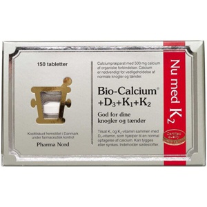 Pharma Nord Bio-Calcium+D3+K1+K2 150 tabletter produktbillede