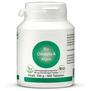 Bio Chlorella A Algen 500 St Tabletten Produktbild