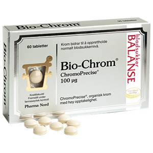 Bio-Chrom Chromoprecise 100 mcg tabletter 60 stk produktbilde