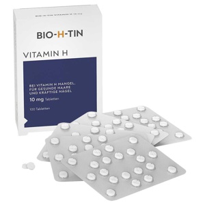 BIO-H-TIN Vitamin H 10 mg Tabletten Produktbild