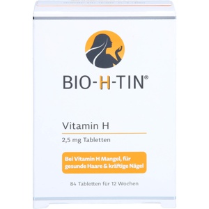BIO-H-TIN Vitamin H 2,5 mg für 12 Wochen Tabletten Produktbild